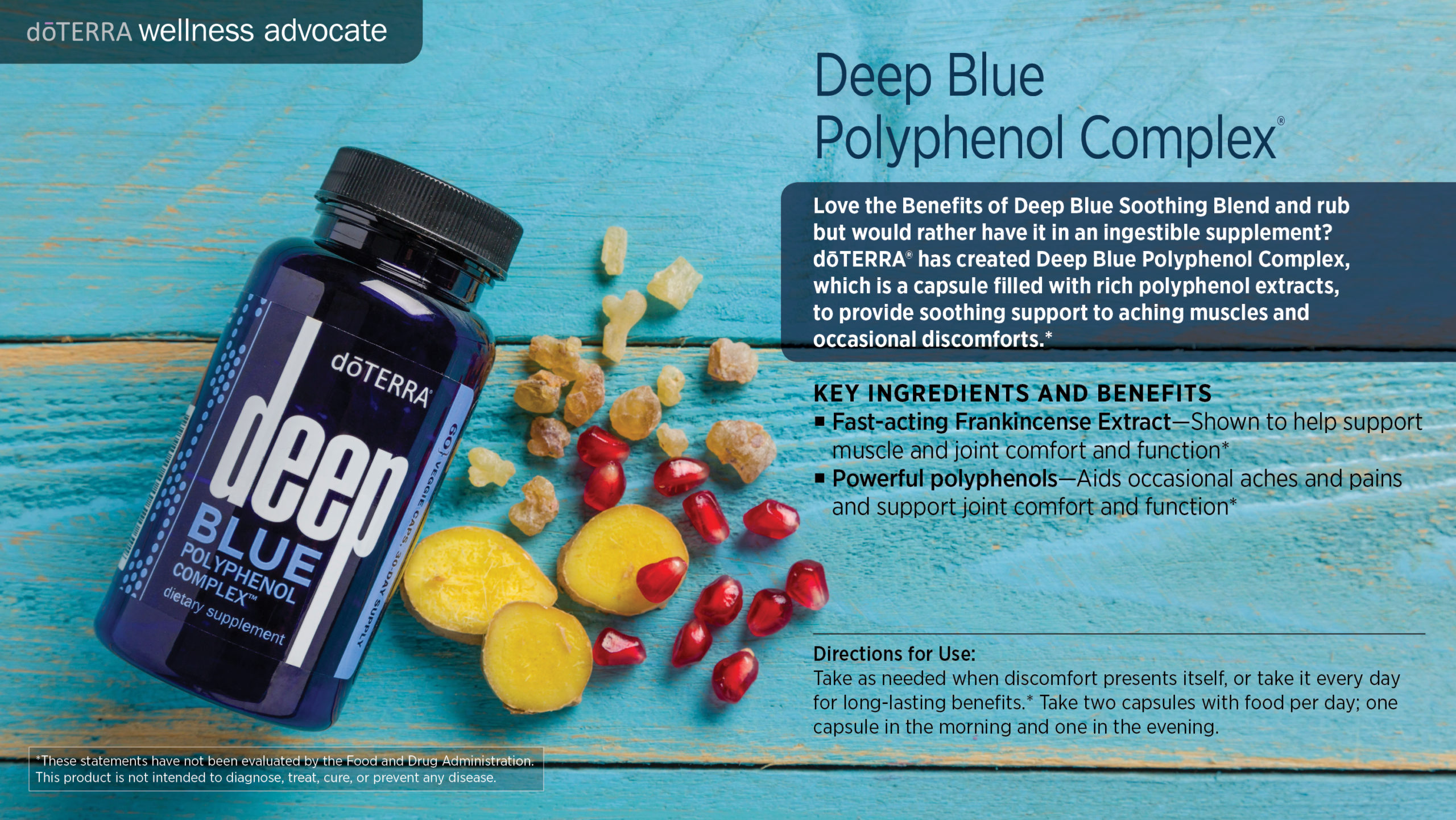 dōTERRA Deep Blue Polyphenol Complex® — Dotty's Oils